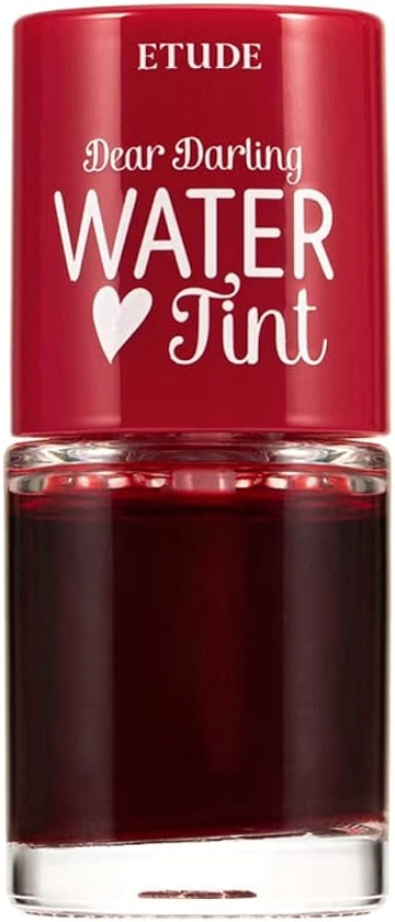 Etude House Dear Darling Water Tint Cherry Ade (21AD) | Teinture à lèvres aux couleurs vives avec une finition hydratante légère et non collante | Résistant aux taches et léger | K-beauté