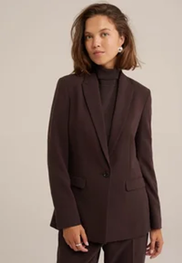 WE Fashion Blazer - brown/marron foncé - ZALANDO.FR