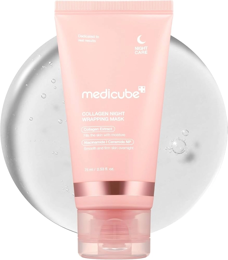 Masque peel-off au collagène de nuit, produits de soins de la peau coréens, masque peel-off au collagène hydrolysé,hydratation en profondeur,raffermissement,lissage,brillance,élasticité et hydratation