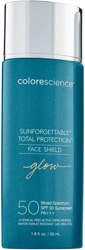 Colorescience Sunforgettable Protection totale du visage Glow SPF 50, Brillant, 5 ml