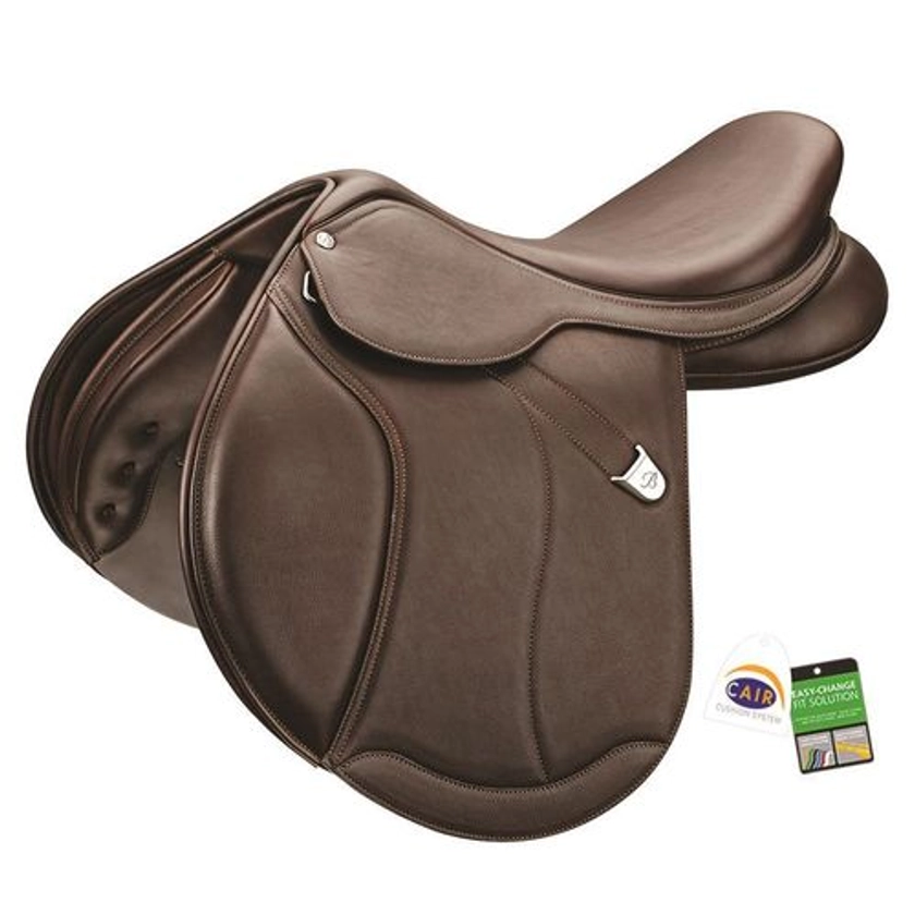 Bates Caprilli Close Contact+ Forward Flap with Luxe Leather Saddle | Dover Saddlery