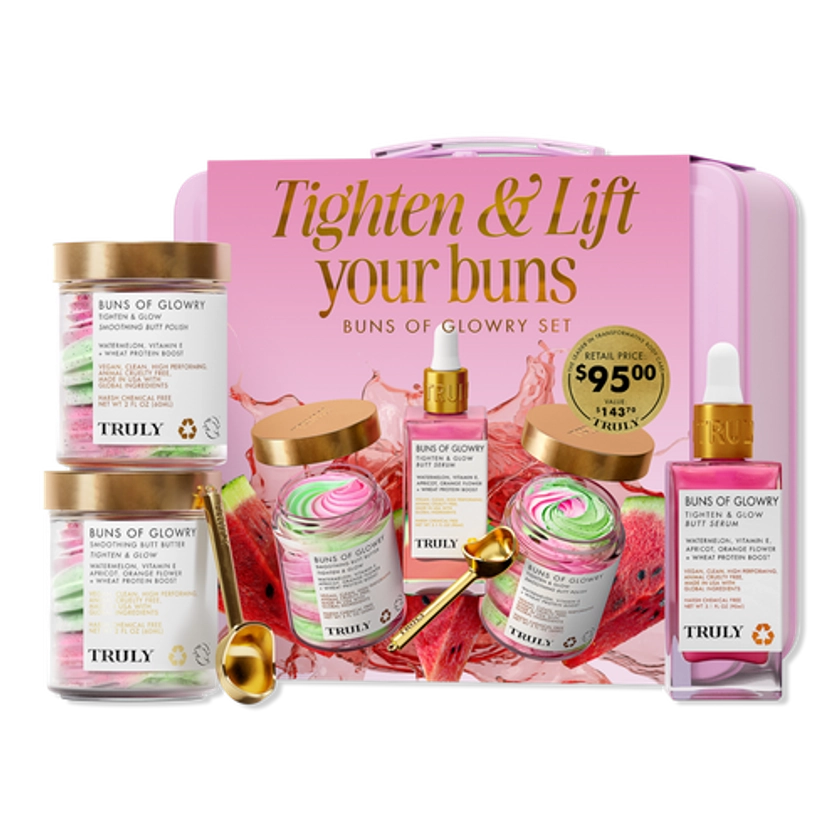 Tighten & Lift Your Buns Buns of Glowry Set