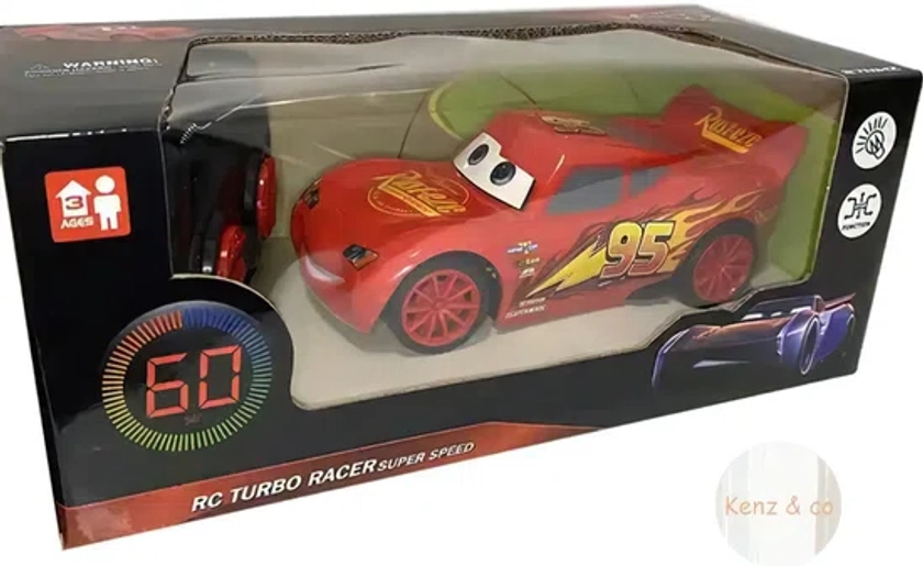 Speelgoed Auto - Race Auto - Auto - RC - Bestuurbaar - Cars - Mcqueen - Disney - Afstandbediening - Race - Speelgoed - Cadeau