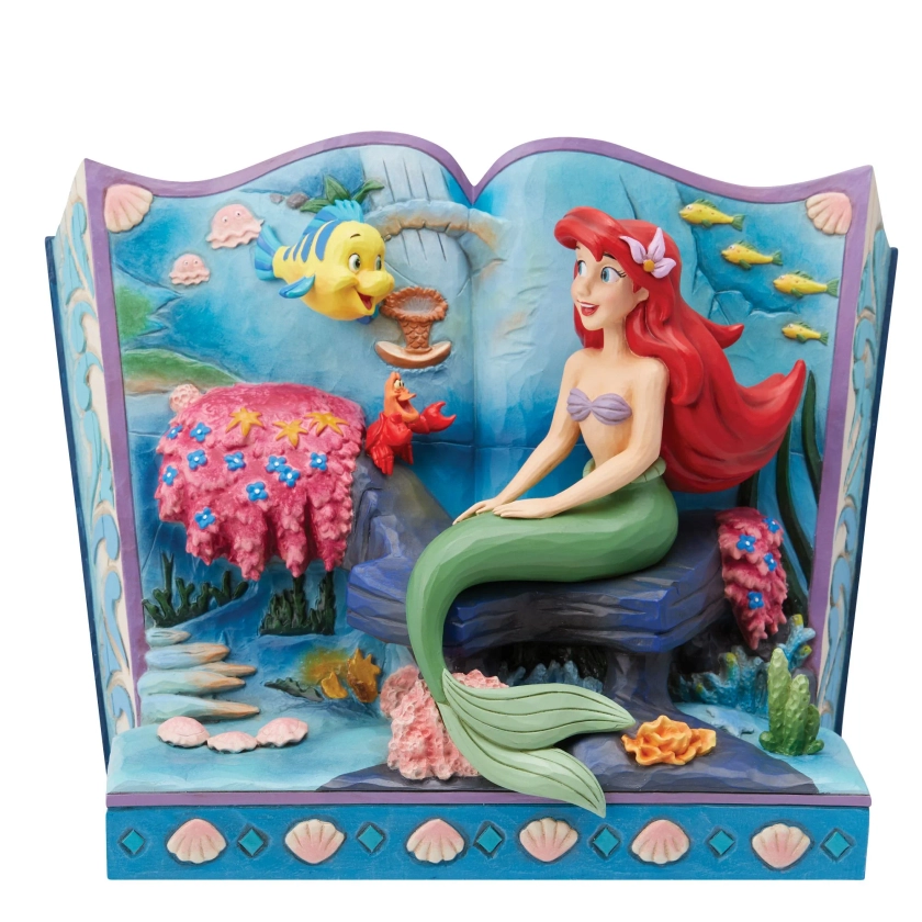 Figurine Storybook Ariel Sous l'Océan - Disney Traditions