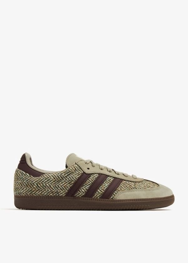 Adidas Samba OG sneakers for ADULT-UNISEX, Men, Women - Khaki in UAE | Level Shoes