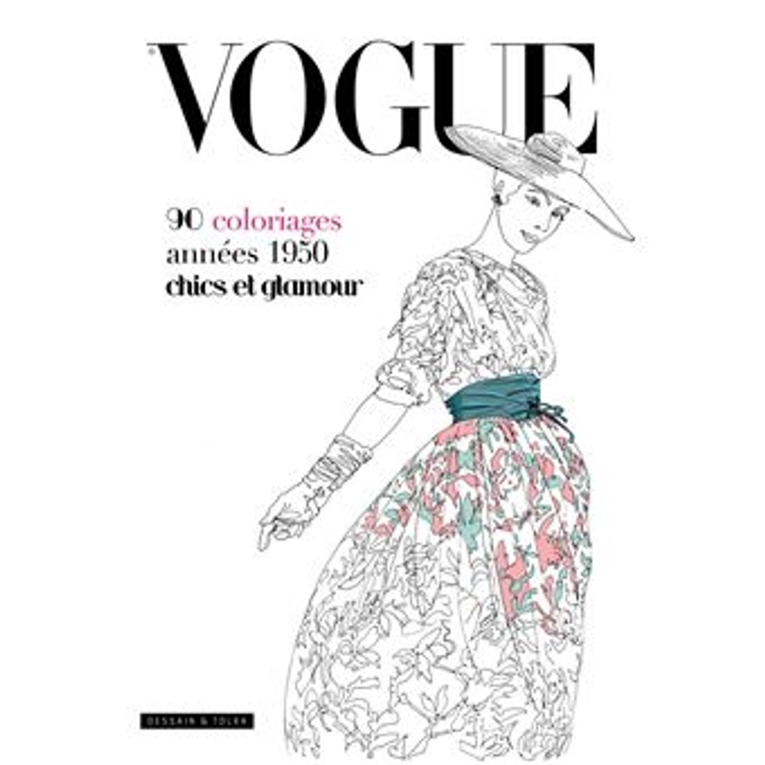 Vogue : 90 coloriages chics et glamour