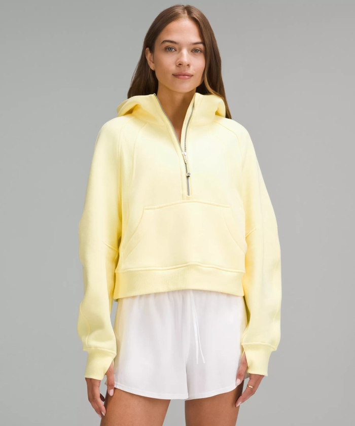 Scuba Oversized Half-Zip Hoodie