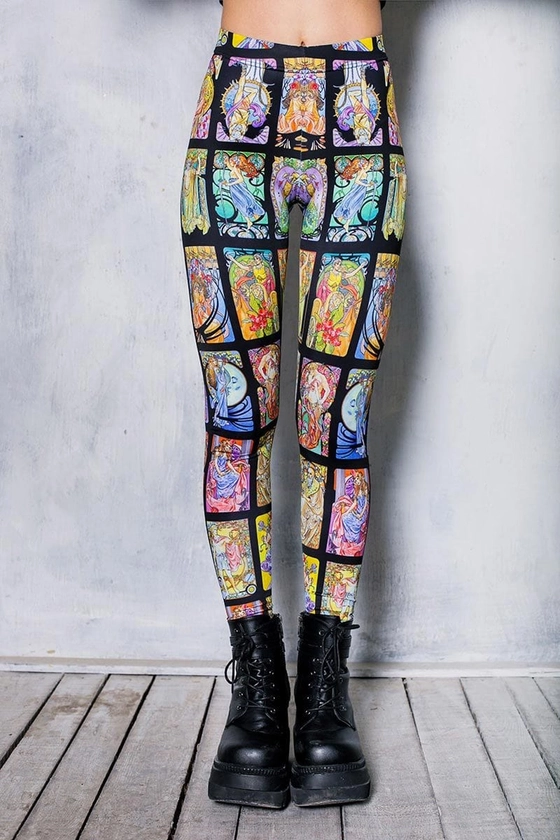 Colorful Tarot Leggings
