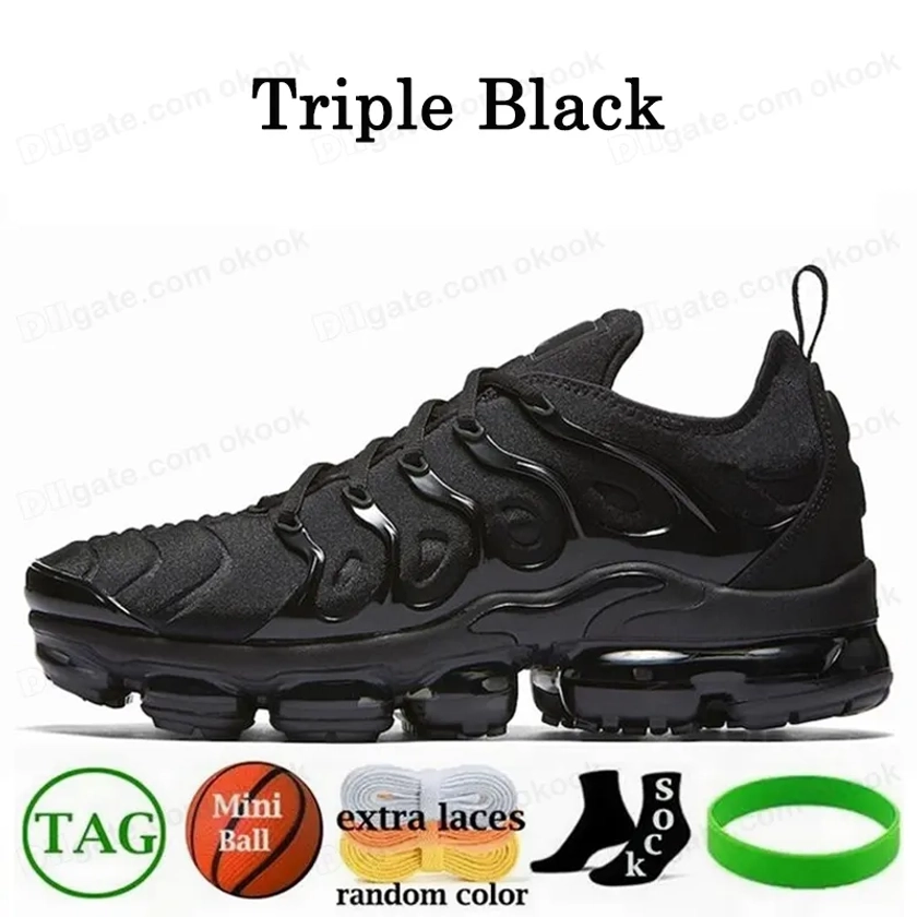 Tn Plus Running Shoes Tns Men Women Triple White Black Cherrys Re Knicks University Blue Game Royal Obsidian Walking Sports Sneakers Trainers