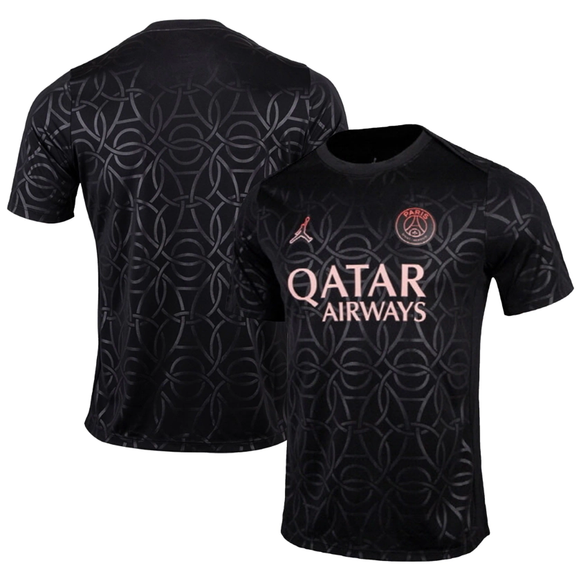 Maillot Pre-Match PSG Jordan Dri-FIT Third 24/25 - Noir