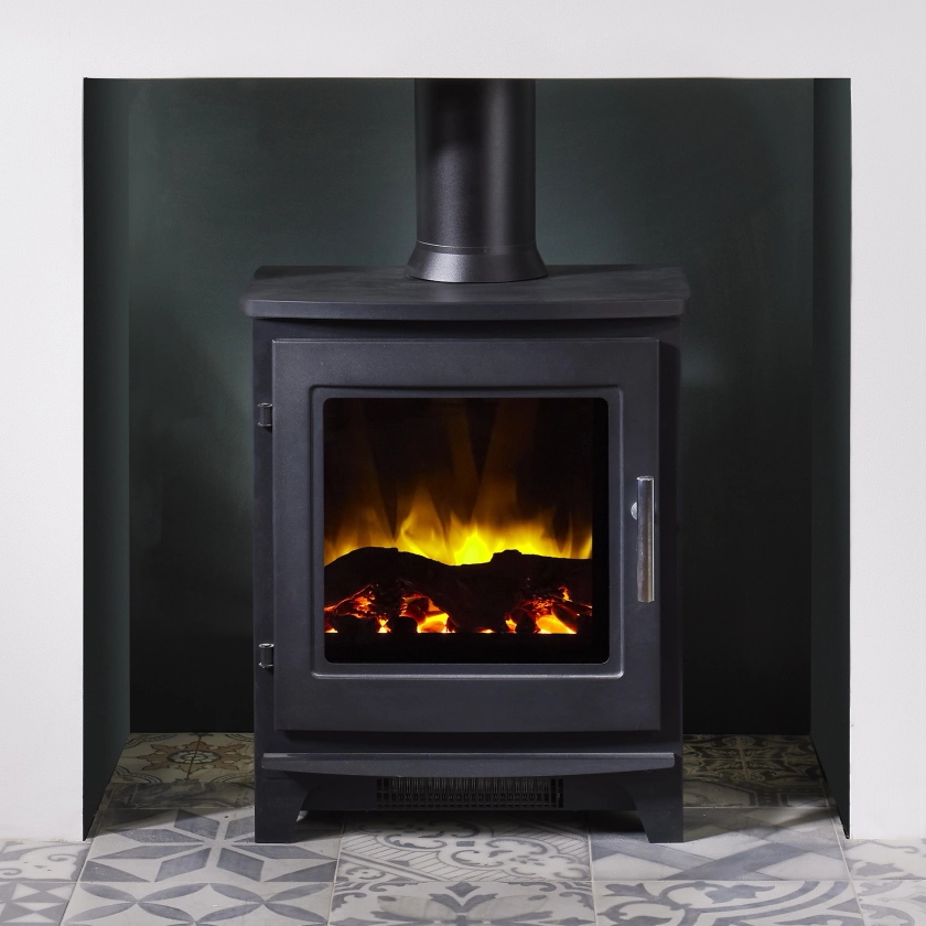 Flametek Milo Electric Stove - The Fireplace Company