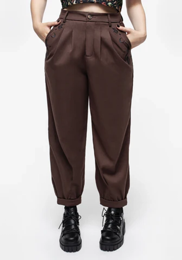 Dianne Embroidered Balloon Trousers