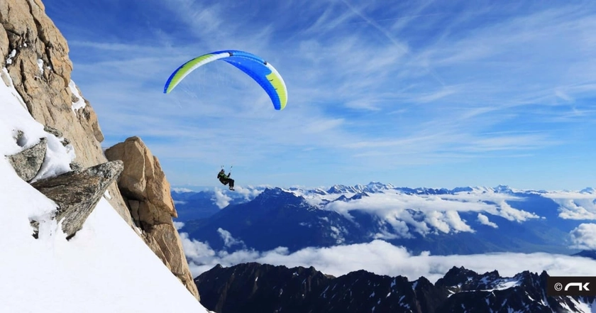 Vol en parapente tandem hiver à Val Thorens | Manawa