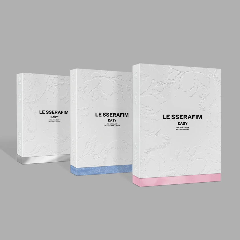 LE SSERAFIM - EASY (Photobook Ver)