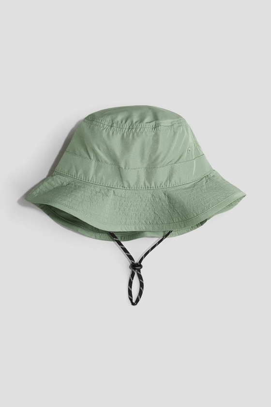 Chapéu com UPF 50 - Verde caqui - CRIANÇA | H&M PT