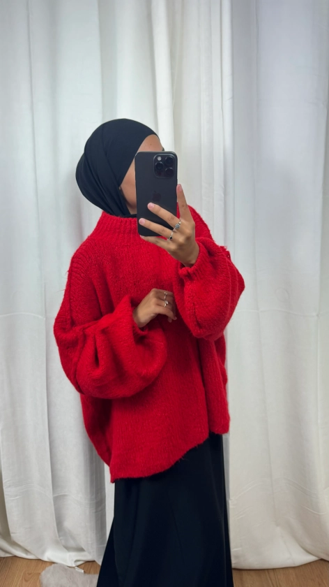 PULL LOLA - ROUGE