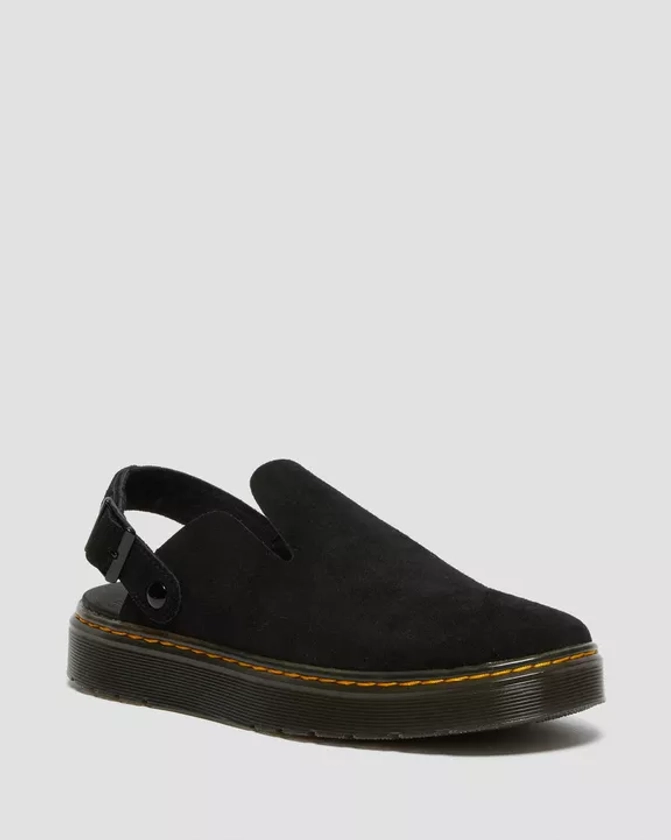 DR MARTENS Carlson Suede Casual Slingback Mules