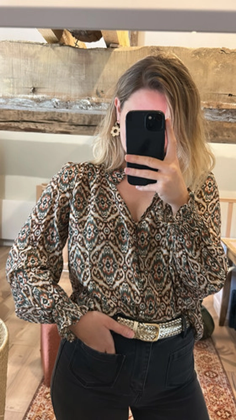 Blouse Lucienne | AUX PETITS BONHEURS