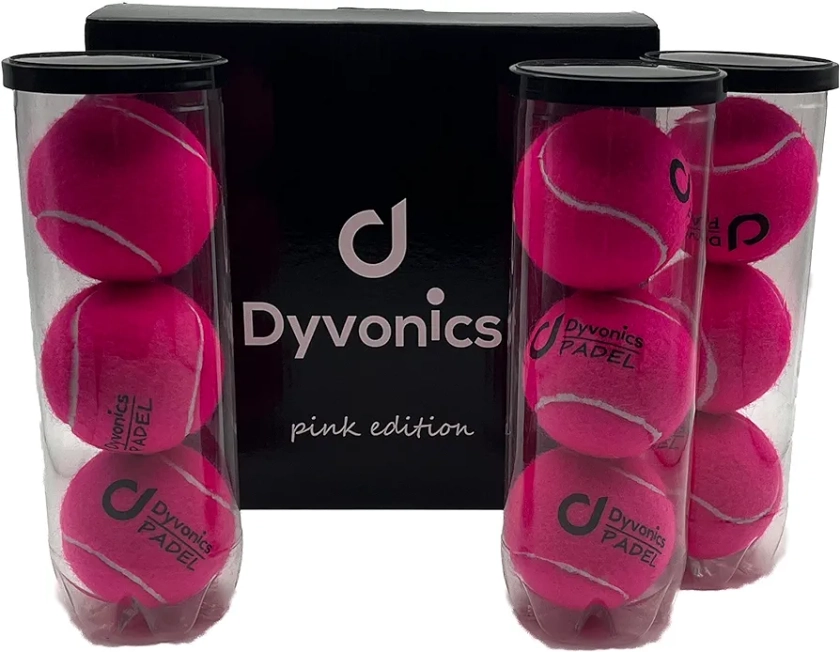 Dyvonics - Pelotas de pádel (3 x 3 unidades)