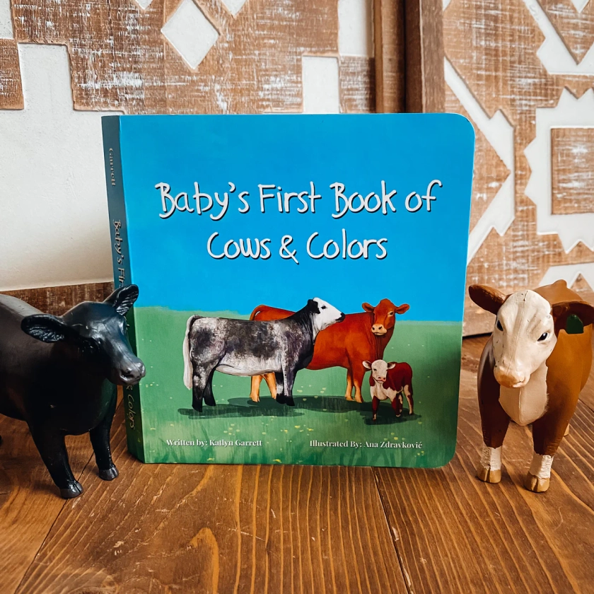 Board Book - Baby's First Book of Cows & Colors