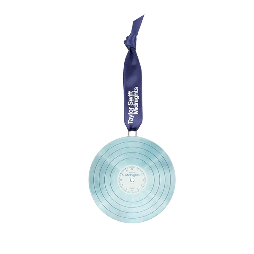 Taylor Swift Midnights Moonstone Blue Vinyl Ornament