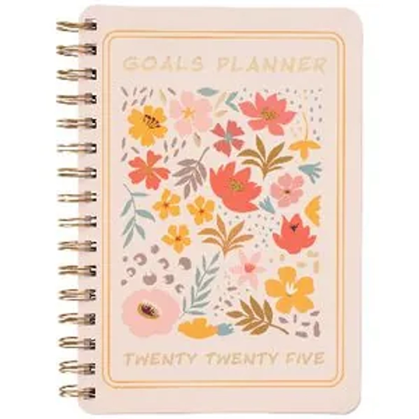 Otto Medium Week to View 2025 Personal Goal Planner Floral