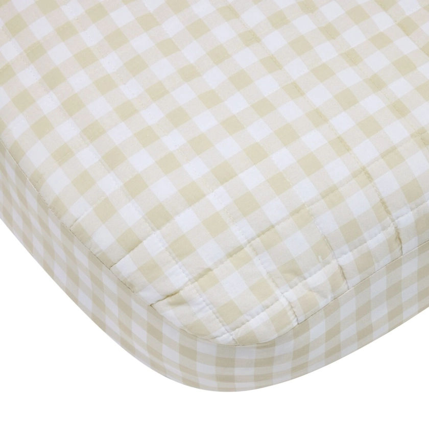 Fitted Change Mat Cover - Gingham