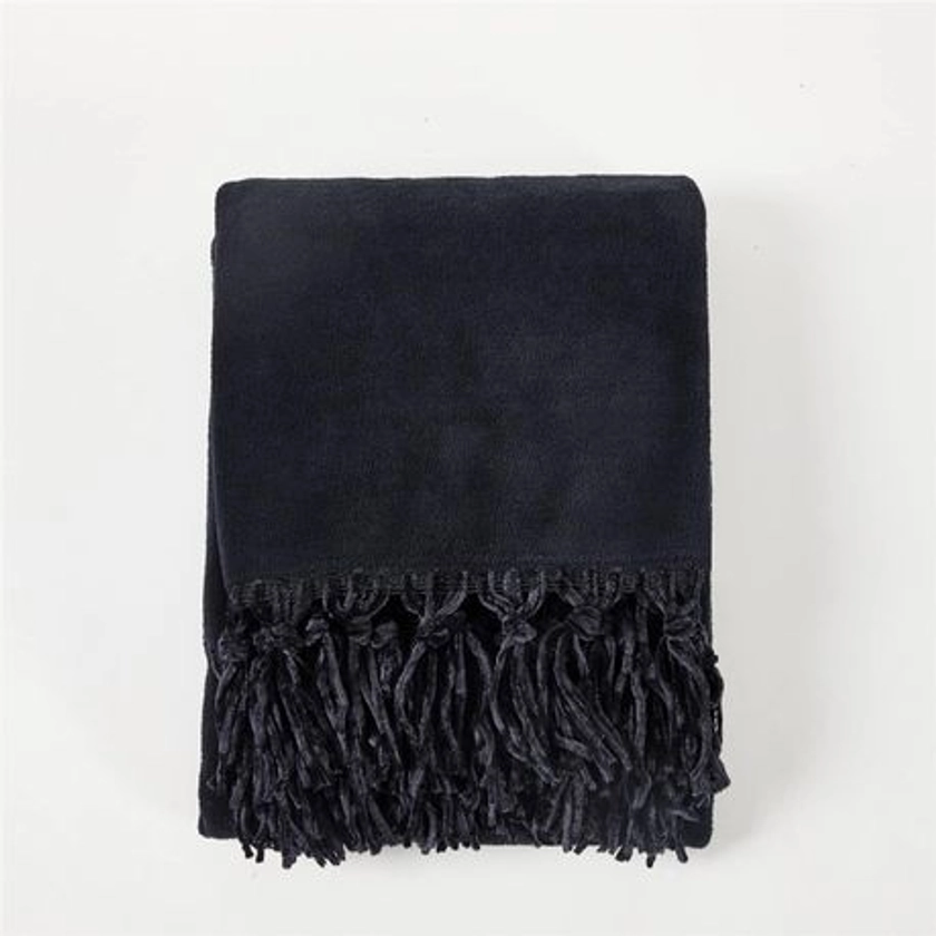 Warm Cozy Throw Blanket -Black-180x 200 | Shop Today. Get it Tomorrow! | takealot.com