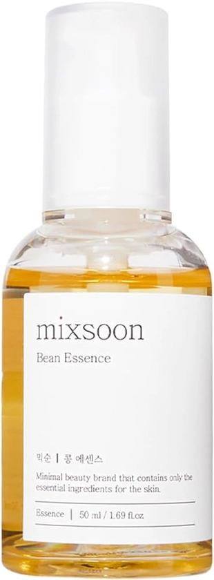 mixsoon Bean Essence 1.69 fl oz 50ml | Natural fermented soybean serum for moisturization and skin nourishment | Cruelty Free