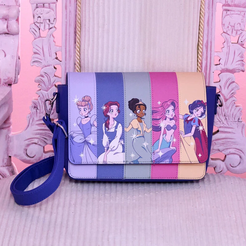 Loungefly Disney Princess Manga Style Crossbody