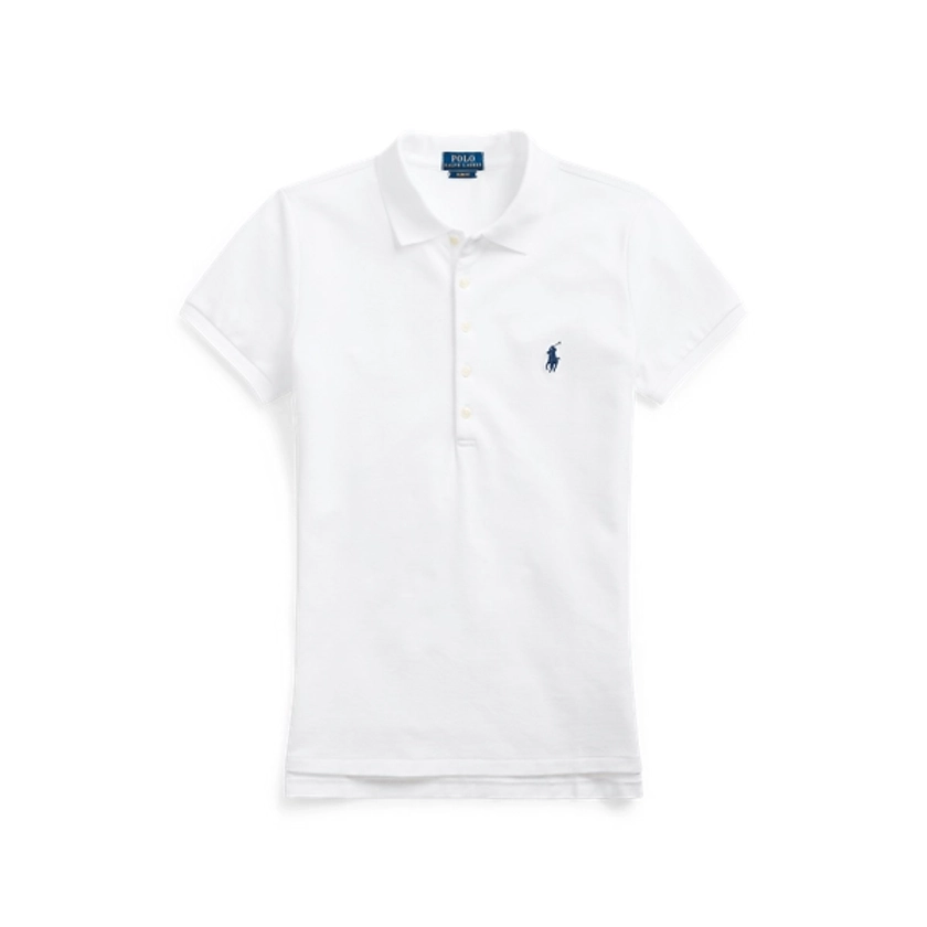 Polo stretch Slim-Fit da donna | Ralph Lauren® IT