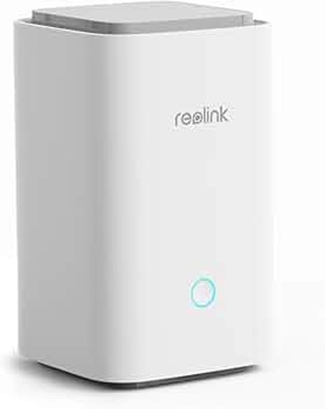 Reolink Security Home Hub, Prend en Charge Jusqu'à 8 Caméras de Sécurité, Sans Frais Mensuels, Streaming en Direct et Lecture jusqu'à 16MP, Mémoire Extensible,Uniquement applicable à la caméra reolink