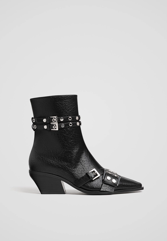 Bottines cowboy boucles - Toutes femme | Stradivarius France