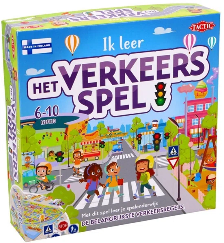 Ik Leer Het Verkeersspel - Bordspel - Tactic Games | Games | bol