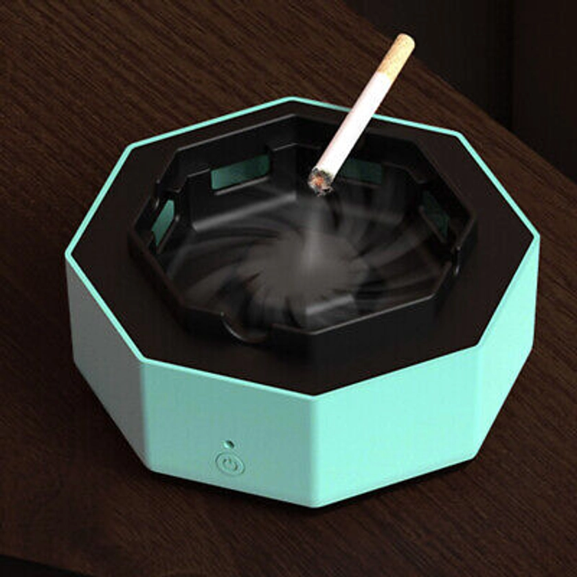 Smoke Buddy Air Purifier Charging Smoke Removal Ashtray Rechargeable for Smokers