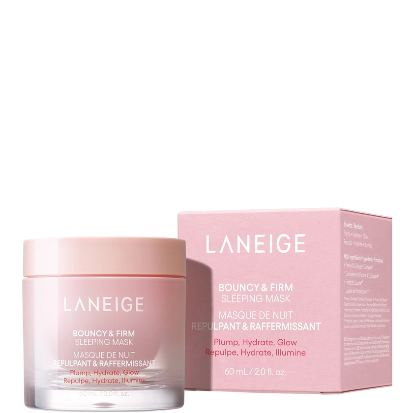 LANEIGE Bouncy and Firm Sleeping Mask 60ml | LOOKFANTASTIC