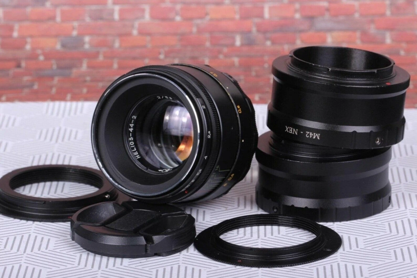 Original Helios 44-2 Lens Soviet USSR Vintage with any adapter on your choice. | HeliosShopUA