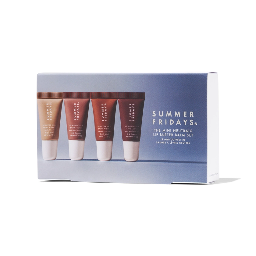 Summer Fridays The Mini Neutrals Lip Butter Balm Set | Space NK