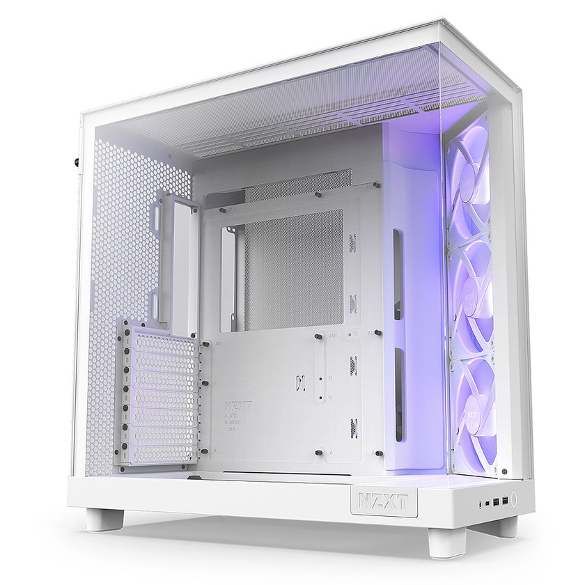 NZXT H6 Flow RGB - Blanc