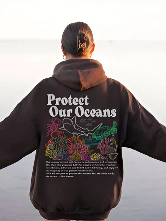 Protect Our Oceans Hoodie – Unisex