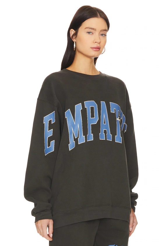 The Mayfair Group Ways To Show Empathy Crewneck in Charcoal | REVOLVE