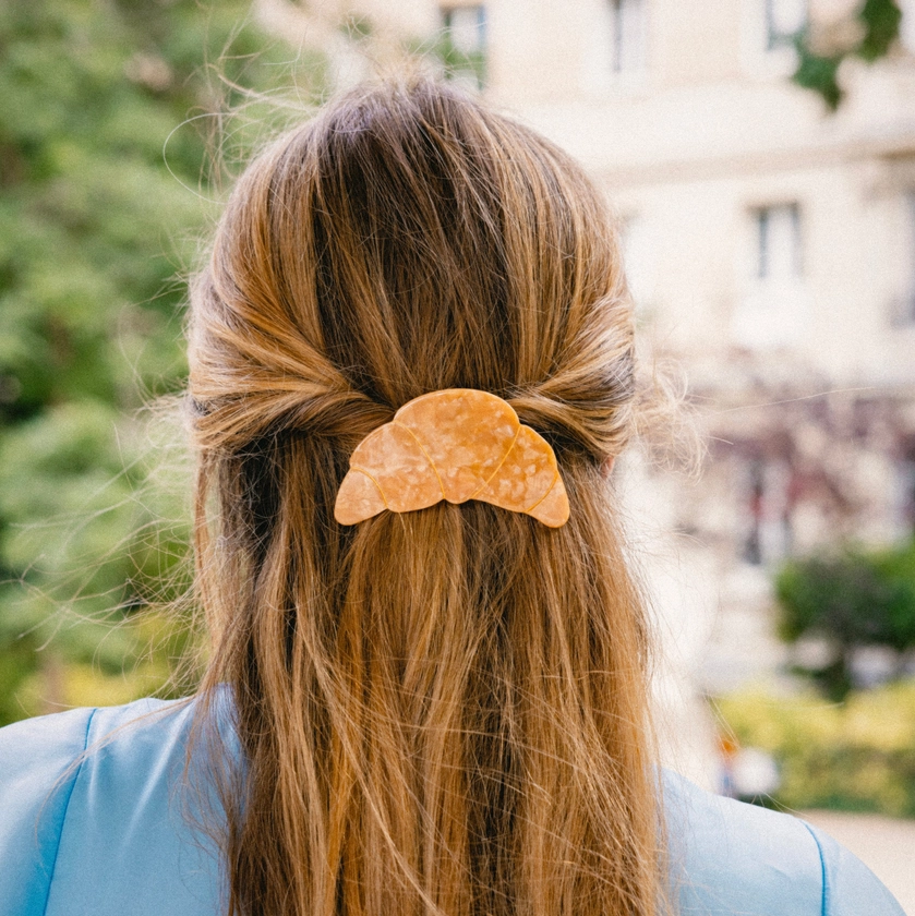 French barrette Croissant