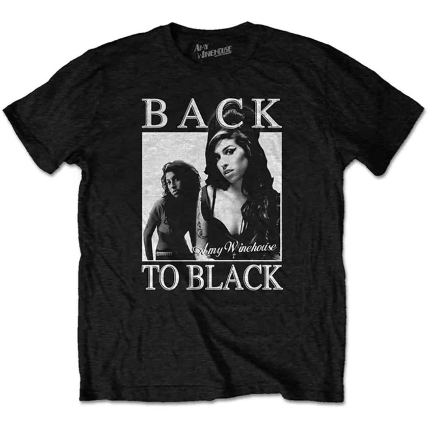 Back To Black Amy Winehouse Tee (Small)