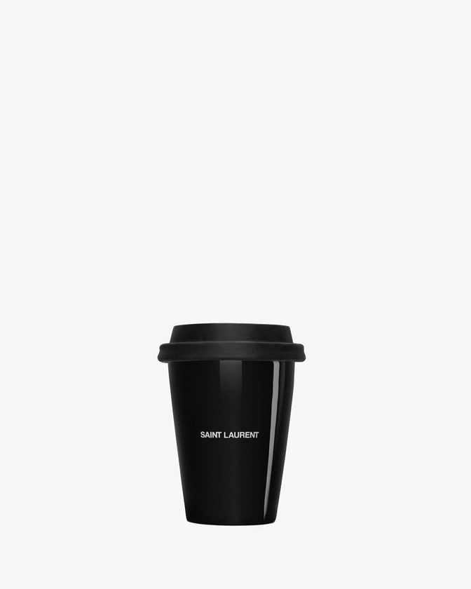 MUG « TO GO » EN VERRE | Saint Laurent | YSL.com