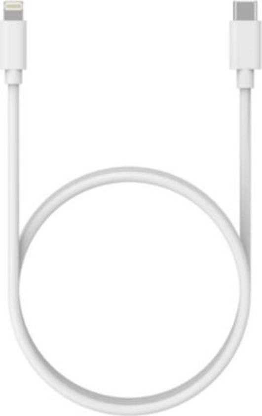 Câble Lightning ESSENTIELB vers USB-C 1m blanc certifié Apple | Boulanger