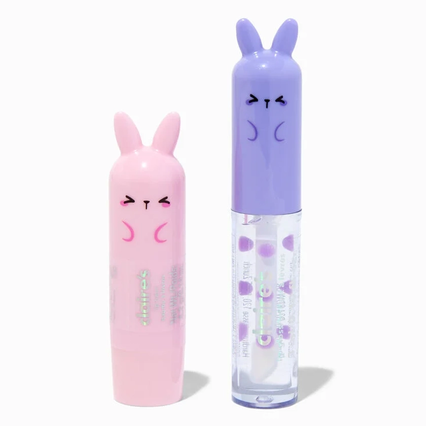 Chibi Bunny Lip Gloss Set - 2 Pack