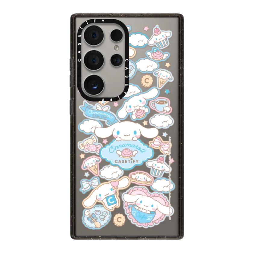 Impact Galaxy S24 Ultra Case - Cinnamoroll Lovely Cafe Sticker Case