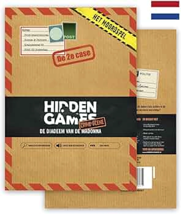 Hidden Games - Scène de crime - De Diadeem Van de Madonna - Version Pays-Bas - Escape Room Vauxhall