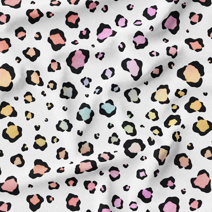 Pastel Leopard Fabric