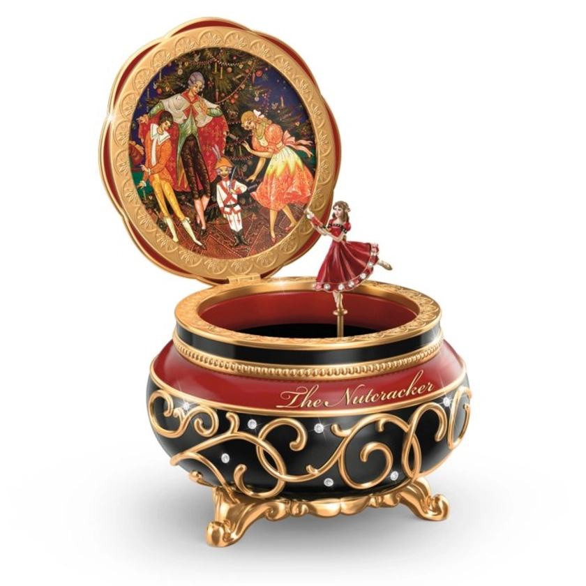 'Clara And The Nutcracker' Heirloom Porcelain® Music Box